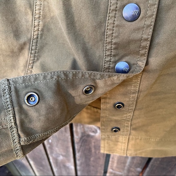 Madewell Metropolis Snap Skirt Sz 4 - Picture 4 of 11